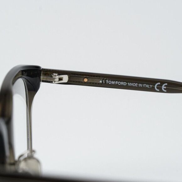Tom Ford Women Eyeglasses Grey Blue Block Square FT5776-D-B/O 020 BRAND NEW main image 6